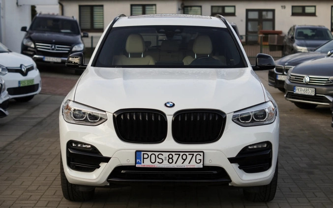 BMW X3 cena 142000 przebieg: 62618, rok produkcji 2020 z Ciężkowice małe 781